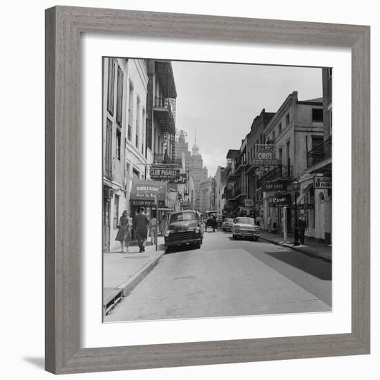 Bourbon Street-null-Framed Photographic Print