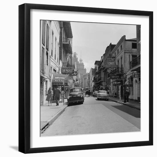 Bourbon Street-null-Framed Photographic Print