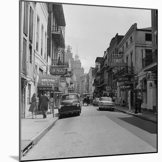 Bourbon Street-null-Mounted Photographic Print