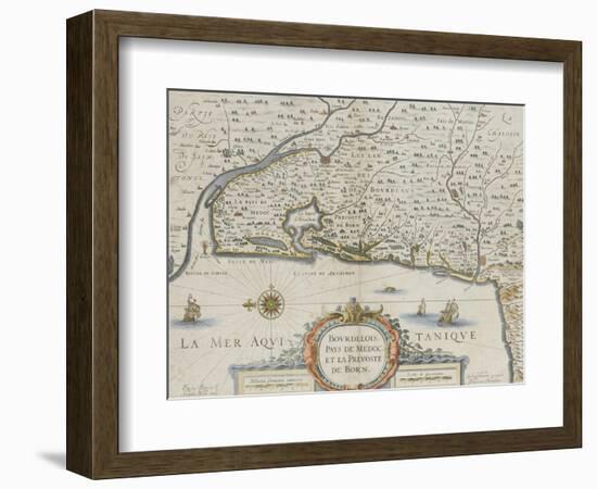 Bourdelois, Country of Medoc, and My Prevote of Born-null-Framed Giclee Print