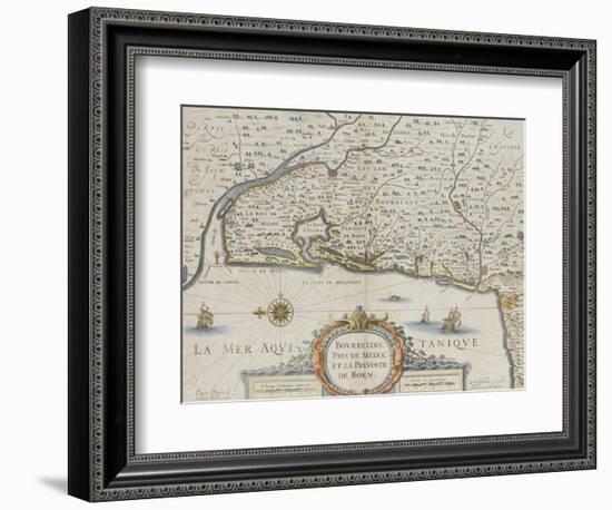 Bourdelois, Country of Medoc, and My Prevote of Born-null-Framed Giclee Print