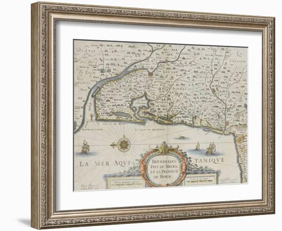 Bourdelois, Country of Medoc, and My Prevote of Born-null-Framed Giclee Print