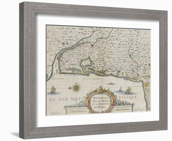 Bourdelois, Country of Medoc, and My Prevote of Born-null-Framed Giclee Print