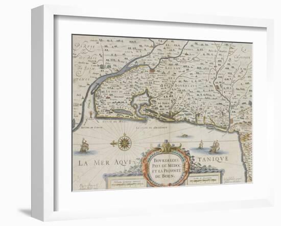 Bourdelois, Country of Medoc, and My Prevote of Born-null-Framed Giclee Print