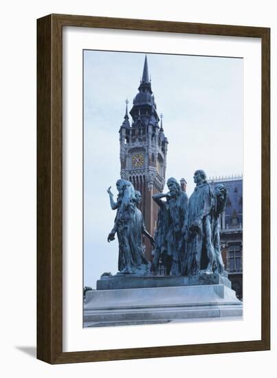 Bourgeois of Calais, 1895-Auguste Rodin-Framed Giclee Print