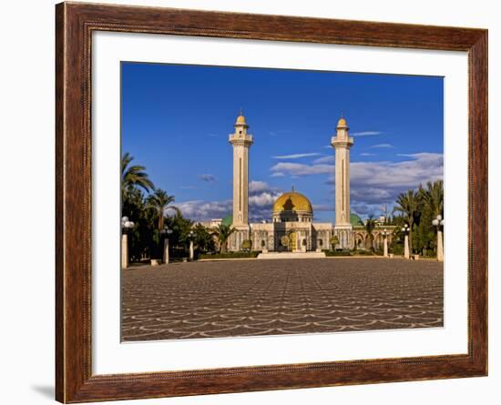 Bourguiba Mausoleum Grounds in Sousse, Monastir, Tunisia-Bill Bachmann-Framed Photographic Print