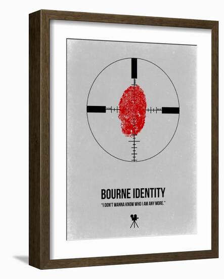 Bourne Identity-NaxArt-Framed Art Print