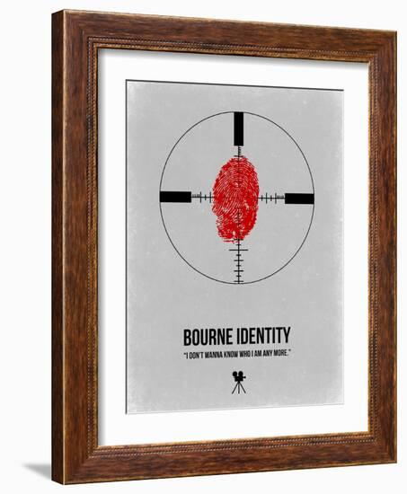 Bourne Identity-NaxArt-Framed Art Print