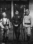 Native Officers of the 44th Gurkhas, Indian Army, 1896-Bourne & Shepherd-Framed Giclee Print