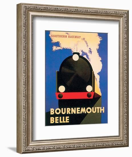 Bournemouth Bellle-null-Framed Art Print