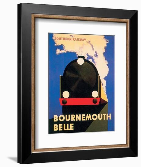 Bournemouth Bellle-null-Framed Art Print