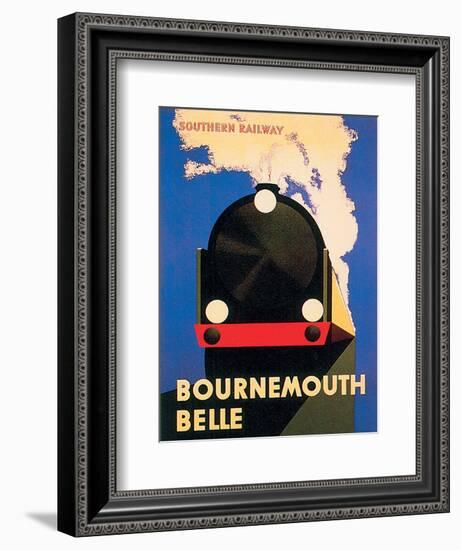 Bournemouth Bellle-null-Framed Art Print