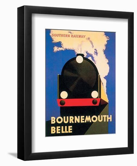 Bournemouth Bellle-null-Framed Art Print