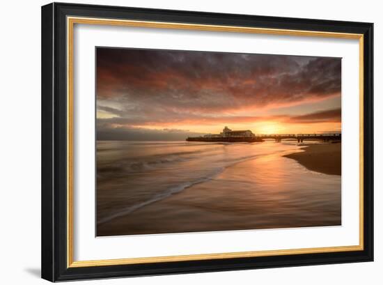 Bournemouth Pier-Chris Button-Framed Photographic Print