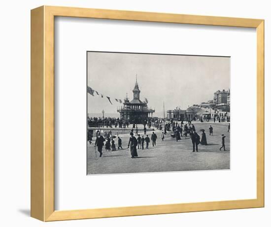 'Bournemouth - The Pier Approach', 1895-Unknown-Framed Photographic Print