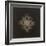 Bourse à soufflet en damas noir brodé argent-null-Framed Giclee Print