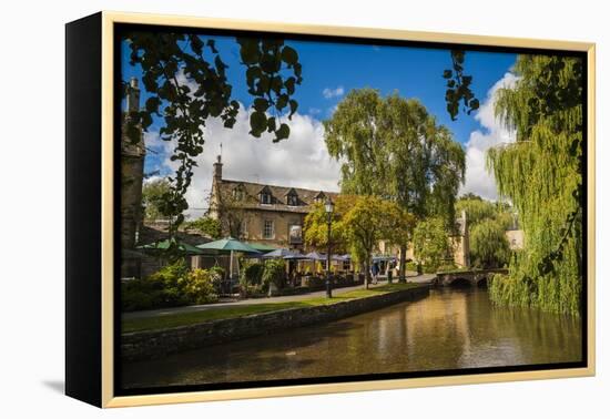 Bourton-On-The-Water, the Cotswolds, Gloucestershire, England, United Kingdon, Europe-Matthew Williams-Ellis-Framed Premier Image Canvas