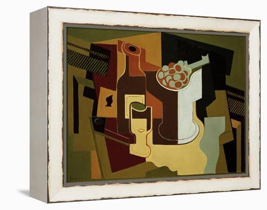 Bouteille et Compotier (Bottle and Fruit Bowl), 1920-Juan Gris-Framed Premier Image Canvas