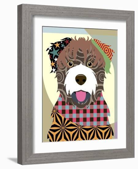 Bouvier Des Flandres-Lanre Adefioye-Framed Giclee Print