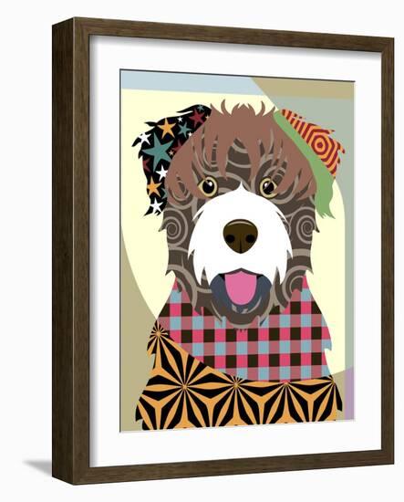 Bouvier Des Flandres-Lanre Adefioye-Framed Giclee Print