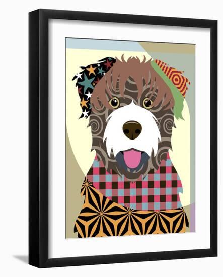 Bouvier Des Flandres-Lanre Adefioye-Framed Giclee Print