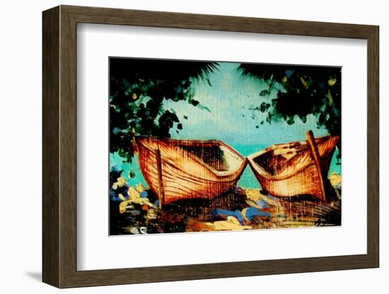 Bouyant Markets (Speightstown) Barbados-Andrew Hewkin-Framed Photographic Print