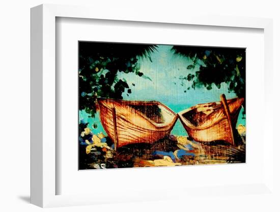 Bouyant Markets (Speightstown) Barbados-Andrew Hewkin-Framed Photographic Print