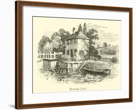 Boveney Lock-null-Framed Giclee Print