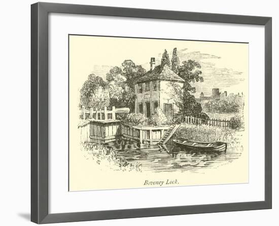 Boveney Lock-null-Framed Giclee Print