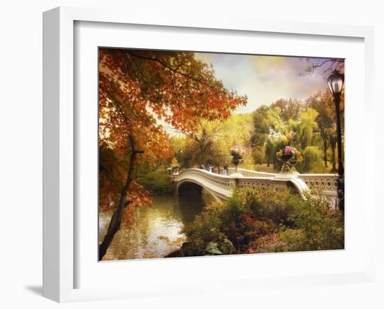 Bow Bridge Crossing-Jessica Jenney-Framed Giclee Print
