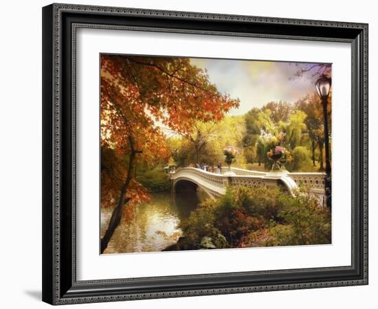 Bow Bridge Crossing-Jessica Jenney-Framed Giclee Print