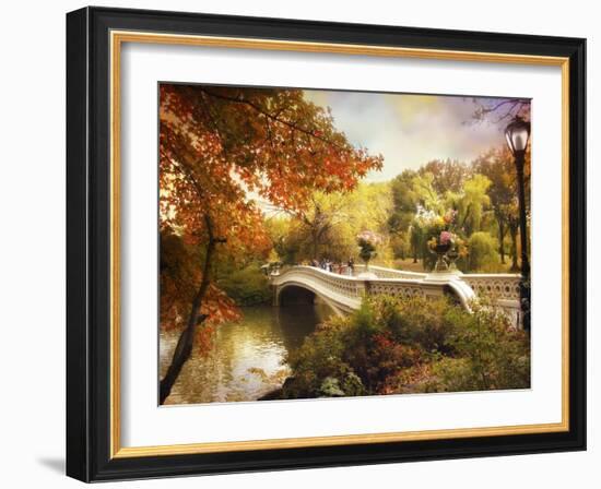 Bow Bridge Crossing-Jessica Jenney-Framed Giclee Print