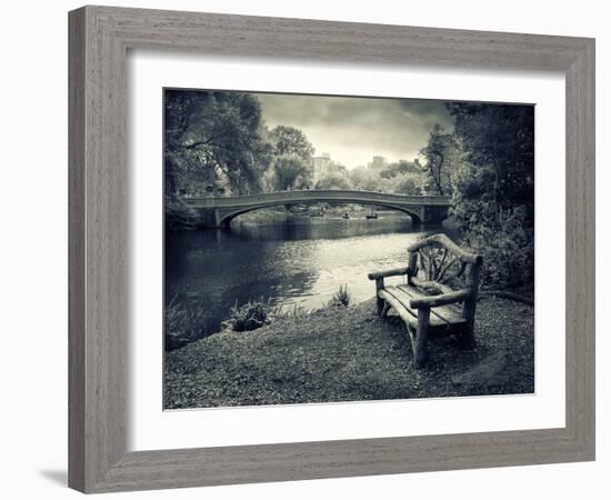 Bow Bridge Nostalgia-Jessica Jenney-Framed Giclee Print