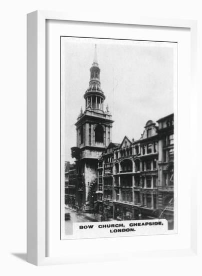 Bow Church, Cheapside, London, C1920S-null-Framed Giclee Print