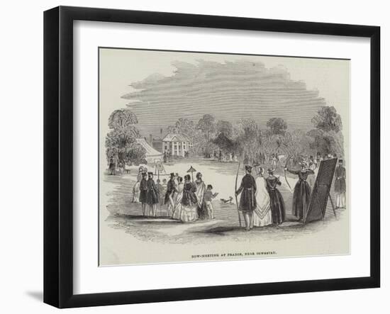 Bow-Meeting at Pradoe, Near Oswestry-null-Framed Giclee Print