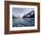 Bow of a Cruise Ship, Channel of the Southern Ocean with Antarctic Mountains-Charles Sleicher-Framed Photographic Print