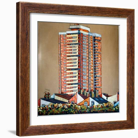 Bow Tower-Noel Paine-Framed Giclee Print