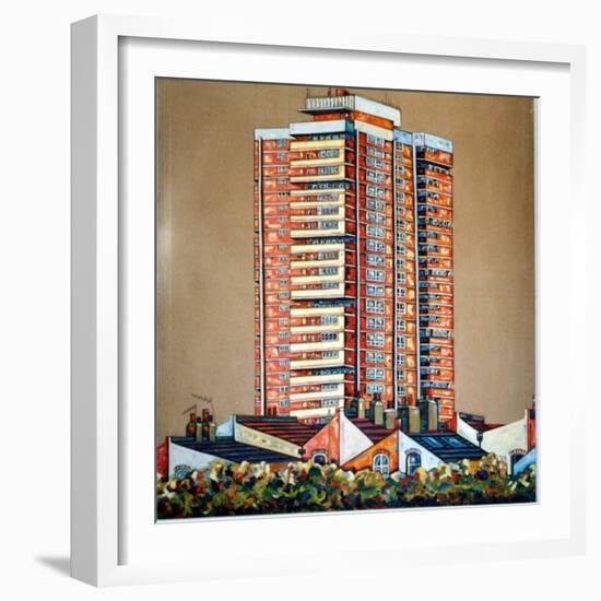 Bow Tower-Noel Paine-Framed Giclee Print