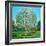 Bow Tree Autumn-Noel Paine-Framed Giclee Print