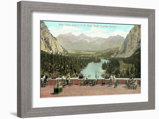 Bow Valley, Banff-null-Framed Art Print