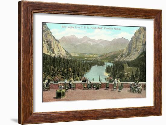 Bow Valley, Banff-null-Framed Art Print