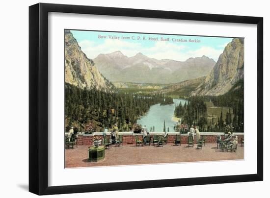 Bow Valley, Banff-null-Framed Art Print