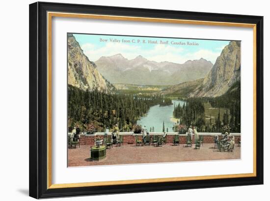 Bow Valley, Banff-null-Framed Art Print