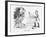 Bow-Wow!!, 1859-null-Framed Giclee Print