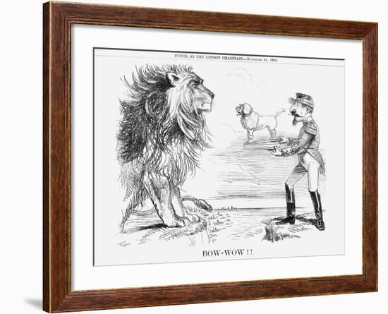 Bow-Wow!!, 1859-null-Framed Giclee Print