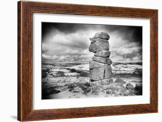 Bowerman's Nose, Dartmoor, Devon-Simon Marsden-Framed Giclee Print