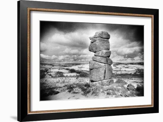 Bowerman's Nose, Dartmoor, Devon-Simon Marsden-Framed Giclee Print