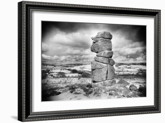 Bowerman's Nose, Dartmoor, Devon-Simon Marsden-Framed Giclee Print