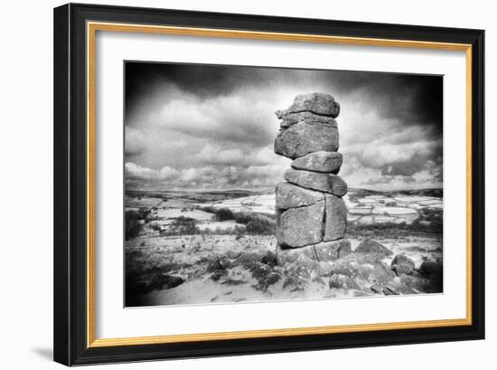 Bowerman's Nose, Dartmoor, Devon-Simon Marsden-Framed Giclee Print