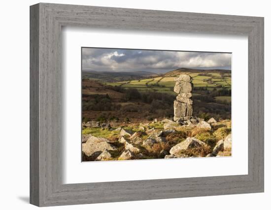 Bowerman's Nose, Dartmoor National Park, Devon, UK-Ross Hoddinott-Framed Photographic Print